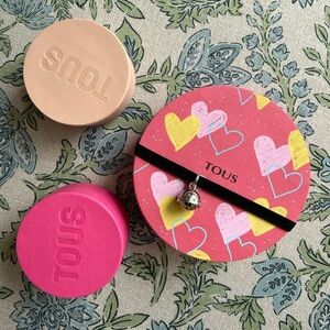 3 TOUS Round Jewelry Box (empty)